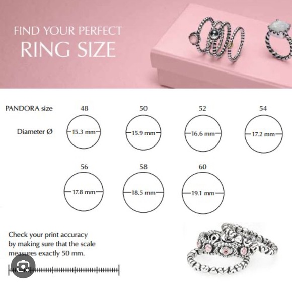 Diamond Princess tiara crown ring - Picture 5 of 7